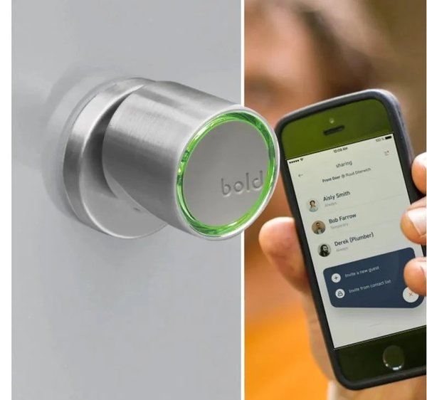 Bluetooth® Bold SX33 Smart Lock digitaler Türzylinder Innenmaßen 35 mm und Außenmaß von 30 bis 45 mm